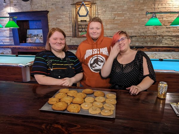 kitchen cookies 3 girls
