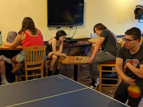 pingpong checkers