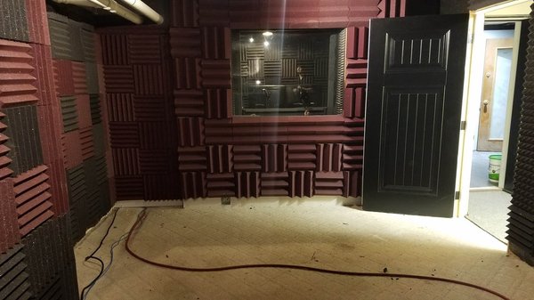 recording studio window foam