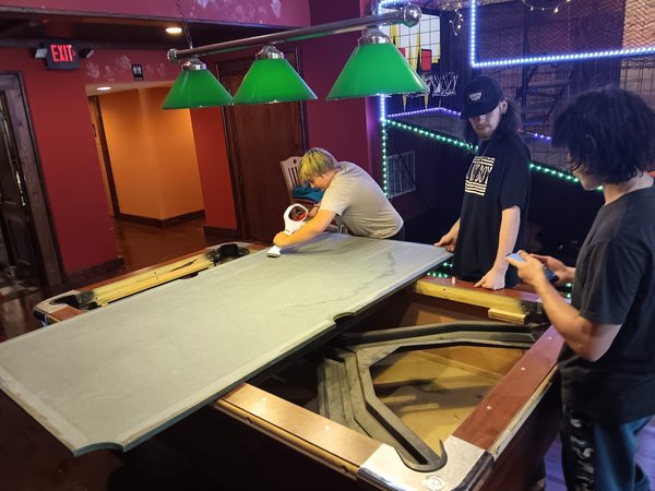 refelt pool table Wyall Aiden Brennon