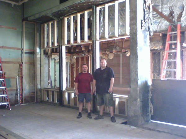 renovate front wall