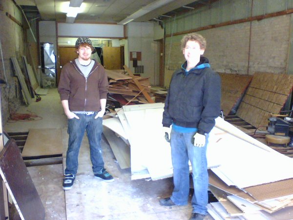 Renovation of the game room