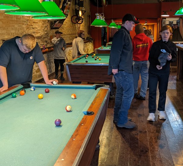 wvt 4 pool tables