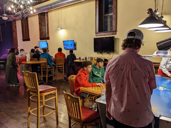 wvt art side 2 tvs air hockey