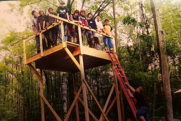 wvt camp zipline tower